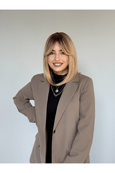 Fenomen Peruk Vip Kısa Ombreli Özel Tasarım Peruk