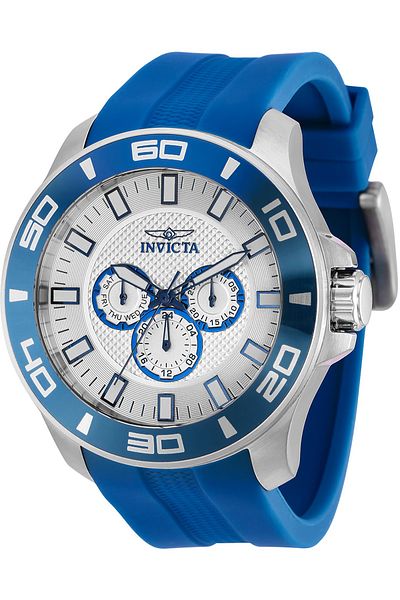 Invıcta Invicta Men Watch 36610 Pro Diver Silver Tone with White dial