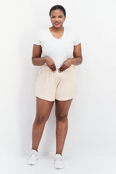 Stussy Women Brand Logo Basic Shorts, Pink