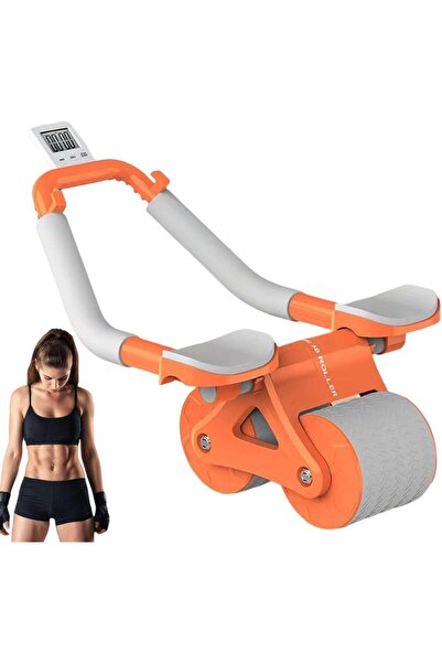 etteminönütoptanticaret AB Roller Karın Kası Egzersiz Tekerleği Akıllı Fren Ö...