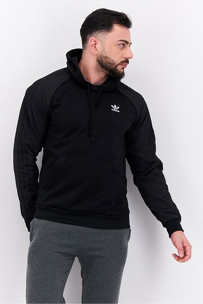 adidas Men Sportswear Fit Long Sleeves Outdoor Sweatshirt, Black