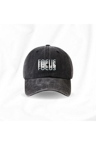 Touz Moda Πλενόμενο καπέλο Unisex με στάμπα Vintage Focus