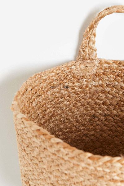 H&M Handmade wall storage basket