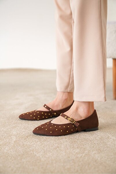 luuq shoes Γυναικείες μπαλαρίνες με μυτερά δάχτυλα RUBİ