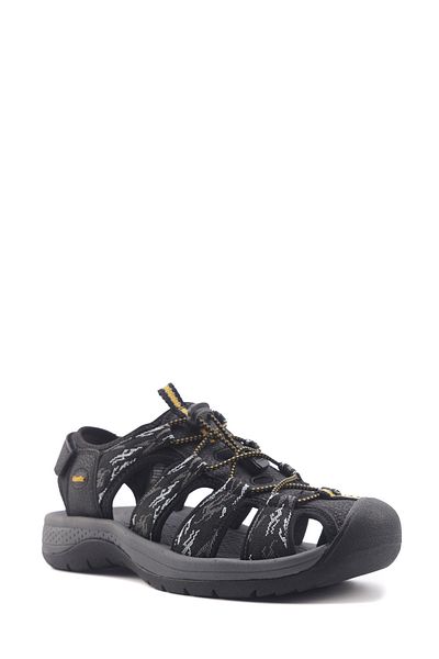 Kinetix Aviden 4Fx Black Men's Sandals