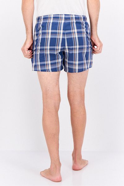 GAP Men Checkered Boxer Short, Navy