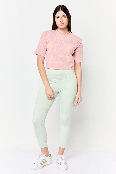 adidas Women Sportswear Fit Long Sleeve Outdoor Top, Pink