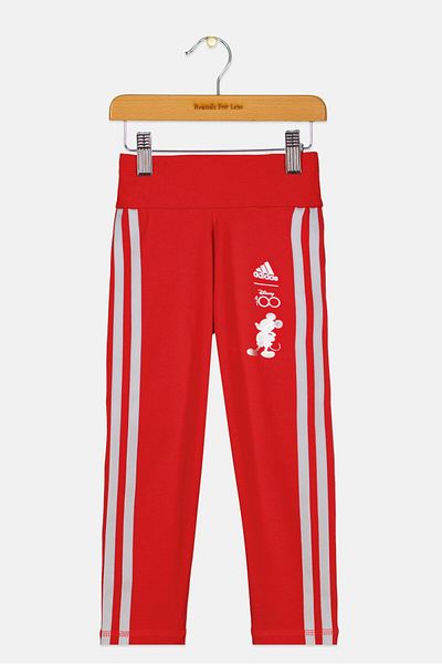 adidas Kids Girl Training Tights, Red