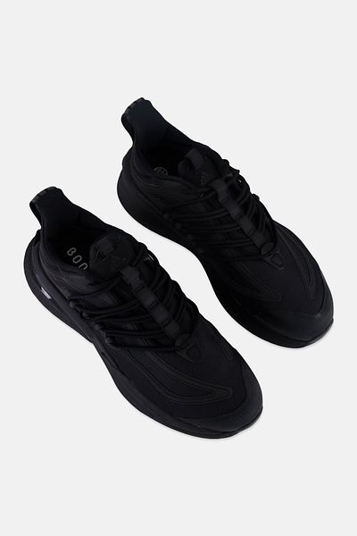 adidas Men Alphaboost Lace Up Running Shoes, Black