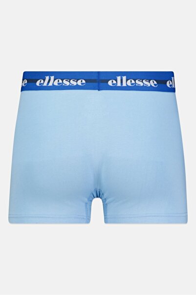 Ellesse Men 3 Pack Brand Logo Trunks, Multicolor