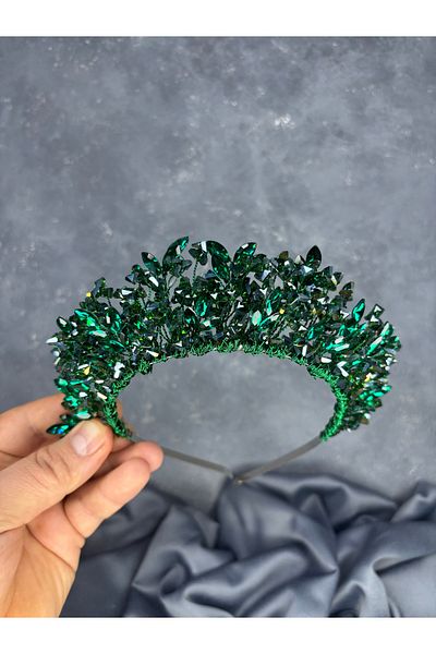 Hayalperest boncuk Nature Beaded Bridal Henna Crown Bridal Hair Accessory