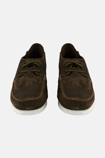 CLARKS Men Standard Shacrelite Camouflage Lace Up Casual Shoes, Multicolor