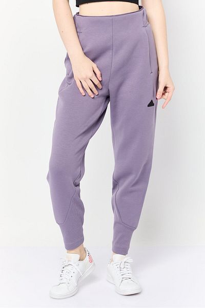 adidas Women Sportswear Fit Brand Logo Outdoor Sweatpants, Purple