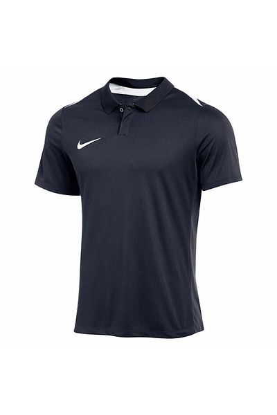 Nike Dri-Fit Academy 24 High School Blue Men's Futsal Camp Polo - Short Sleeve Tee