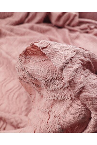 Kumaş Parça جيرسي باللون الوردي الرمادي: 150 سم