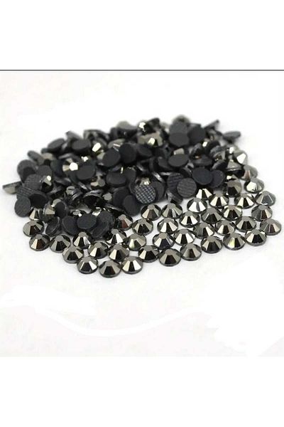 yiğit aksesuar Hotfix Burning Stone with Deder Ss16 Hematite 25Gr (800Ad)
