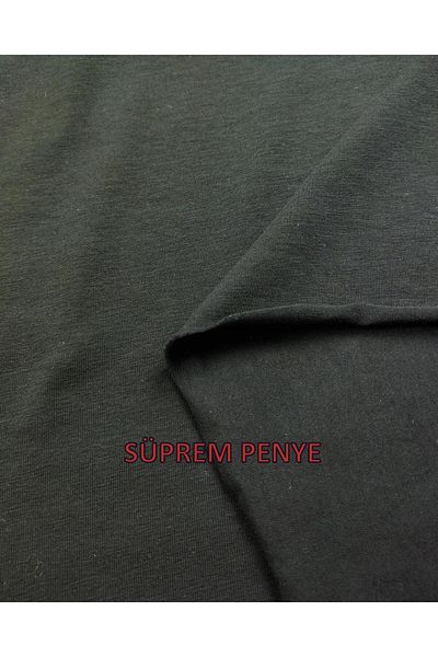 Kumaş Parça Single Jersey Combed Cotton in Black Color Width: 170 cm