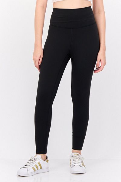 adidas Women Tight Fit High Rise Yoga Leggings, Black