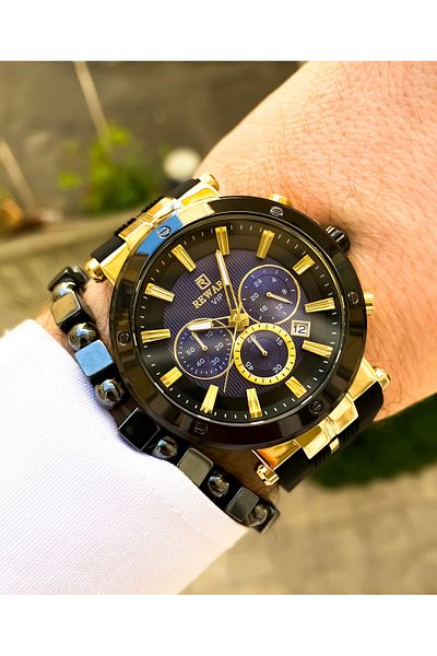 Reward Silicone Cord Sport Waterproof Original Men Wrist Watch New Season