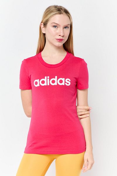 adidas Women Sportswear Fit Training T-Shirts, Pow Pink