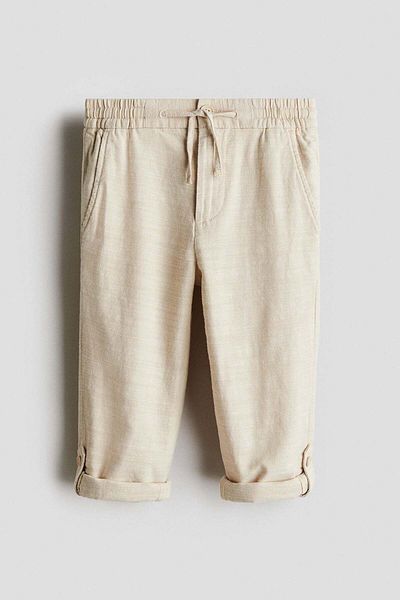 H&M Cotton roll-up chinos