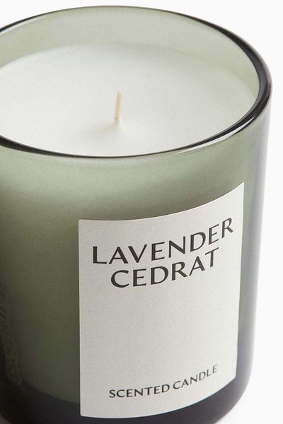 H&M Scented candle in a glass holder