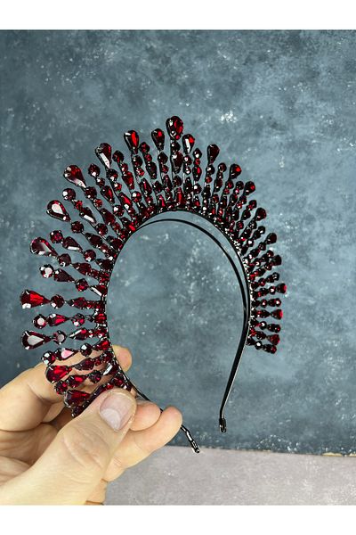 Hayalperest boncuk Ayas High Party Bridal Henna Crown