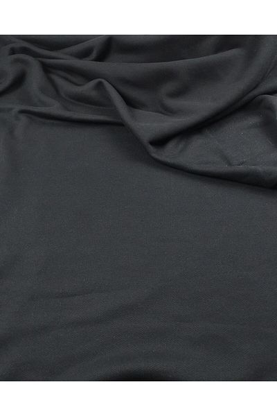 Kumaş Parça Tok 3 Thread Combed Cotton σε μαύρο χρώμα (Πλάτος 180 cm x Μήκος 200 cm)