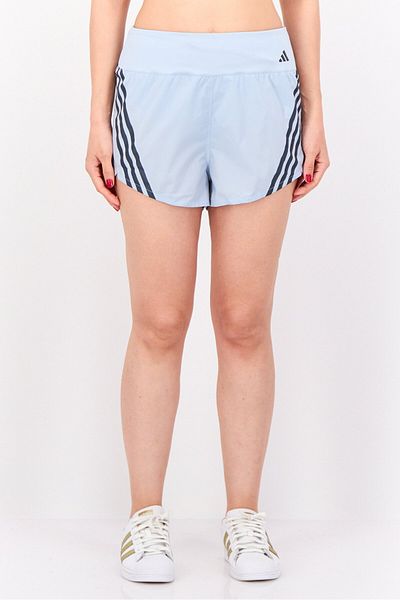 adidas Women Sportswear Fit 2 Inseam Outdoor Shorts, Light Blue
