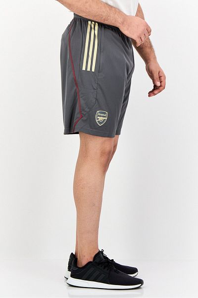 adidas Men Regular Fit Football Shorts, Grey