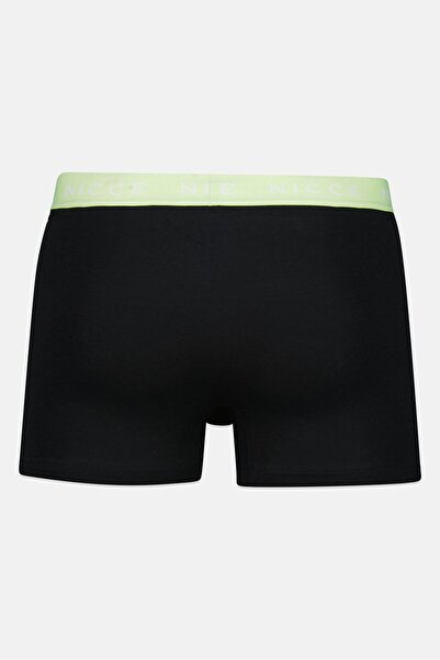 Nicce Men 3 Pieces Brand Logo Boxer Briefs, Black
