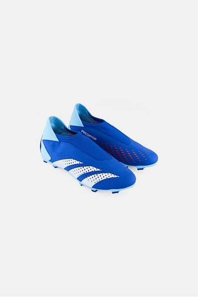 adidas Kids Boy Predator Accuracy 3 Ll Fg Slip On Soccer Shoes, Blue