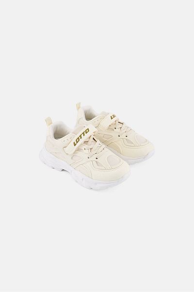 Lotto Kids Boy Velcro Closure Outdoor Sports Shoes, Beige