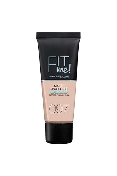 LEADING LINES Maybelline Fit Me Foundation Color: 097 Natural Porcelain, 30 ml