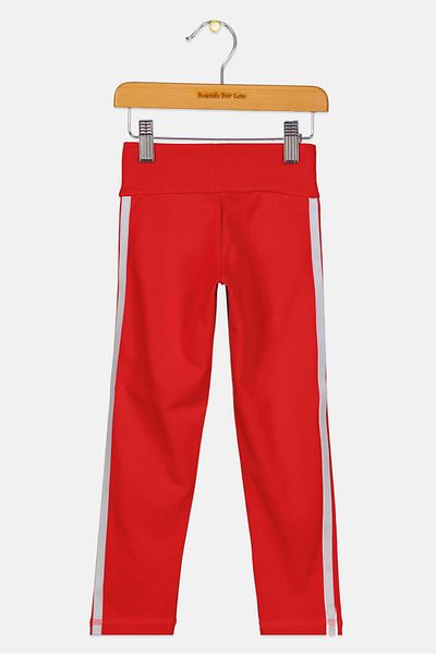 adidas Kids Girl Training Tights, Red