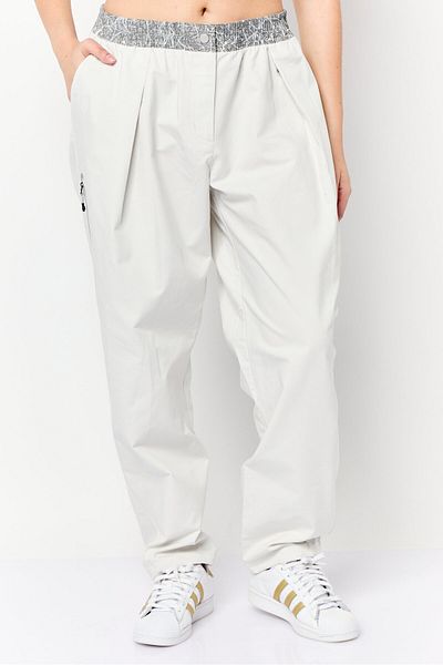 adidas Women Sportswear Fit Outdoor Track Pants, Light Grey