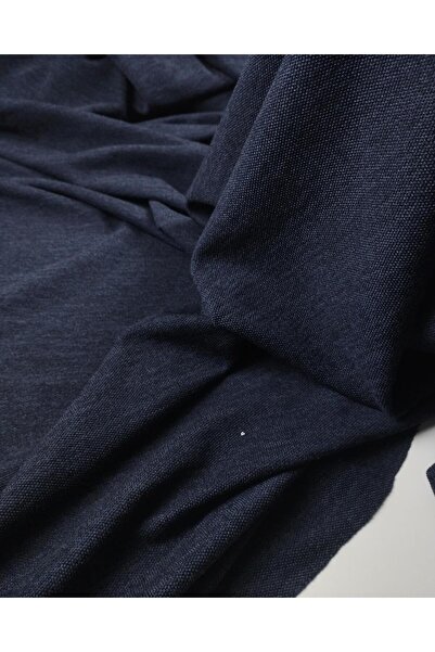 Kumaş Parça Сірий з синім в'язаний: 140 см