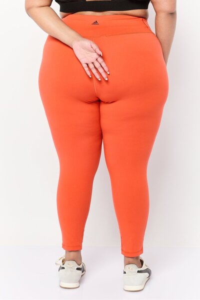 adidas Women Plus Size Training Leggings, Dark Red