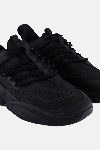 adidas Men AlphaBoost Lace Up Running Shoes, Black