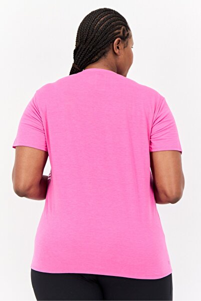 adidas Women Sportswear Fit Short Sleeves Training T-Shirt, Pink
