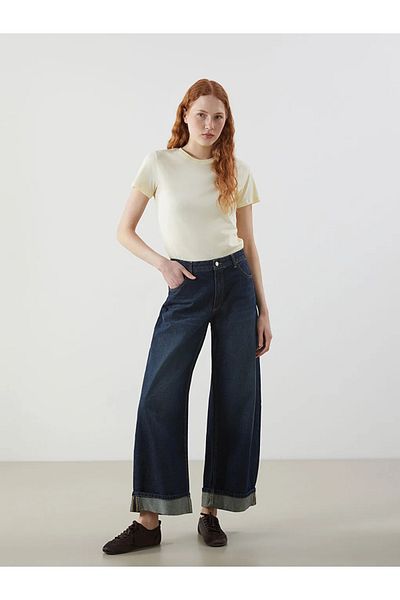 LC Waikiki Lcw Vision Sari Crew Neck Women's T-Shirt