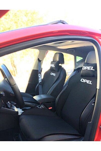 STİLİX GARAGE OPEL Бродирана предна двойна възглавница за кола 2 възглавници ...