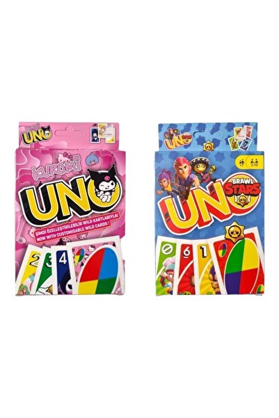 Oyunsal بطاقات لعب كورومي أونو وبرال ستارز أونو