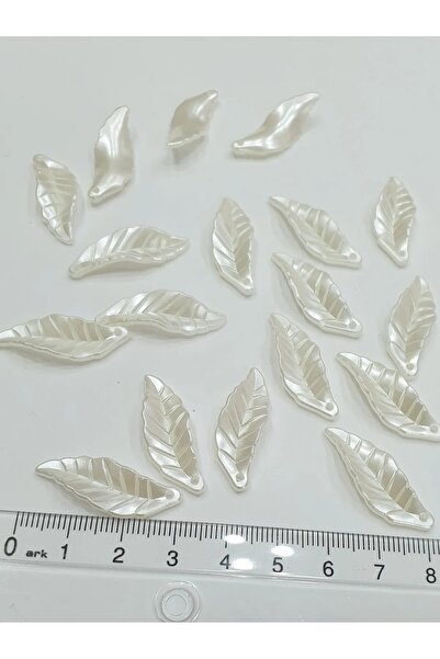 BEİLYS COSMETİCS & ACCESSORY Frunză de perle - 30 mm cremă (100 buc.) B:20