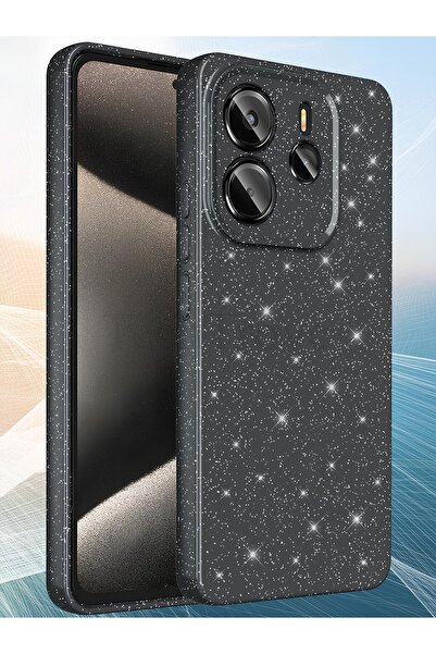 Hatreds Xiaomi Redmi Note 14 5G Kılıf Kamera Korumalı Parlak Simli Lüks Kapak...