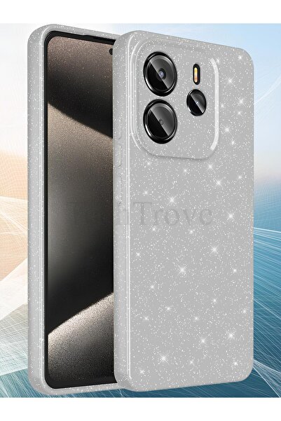 Hatreds Xiaomi Redmi Note 14 5G Kılıf Kamera Korumalı Parlak Simli Lüks Kapak...
