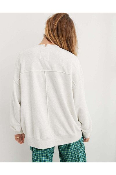 AMERICAN EAGLE Aerie The Chill Cozy Crew Sweatshirt