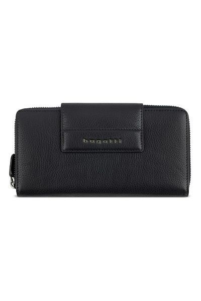 BUGATTI Nome Geldbörse Rfid Schutz Leder 19 Cm
