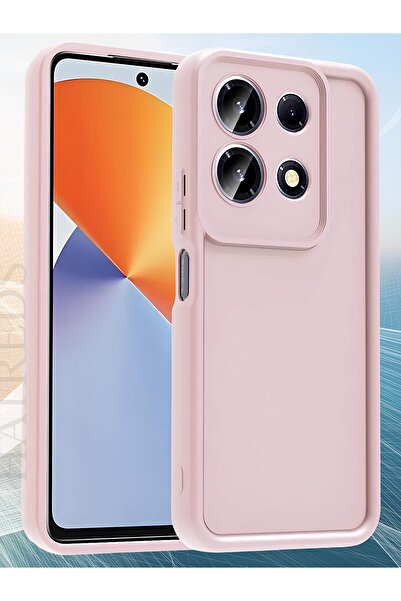 Hatreds İnfinix Note 30 4G Kılıf Kamera Korumalı Kenar Çıkıntılı Soft Renkli ...
