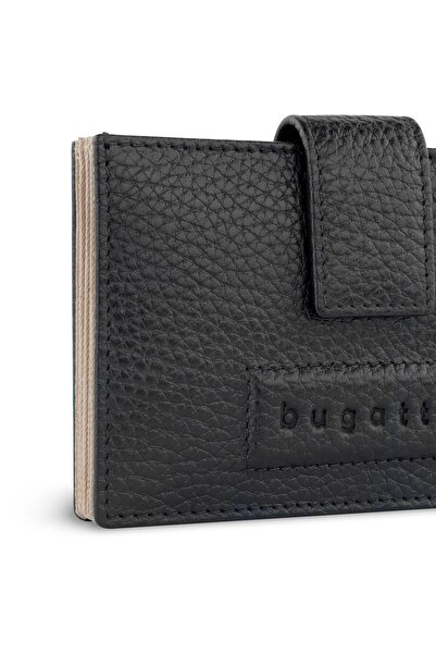 BUGATTI Elsa Kreditkartenetui RFID Schutz Leder 11 cm